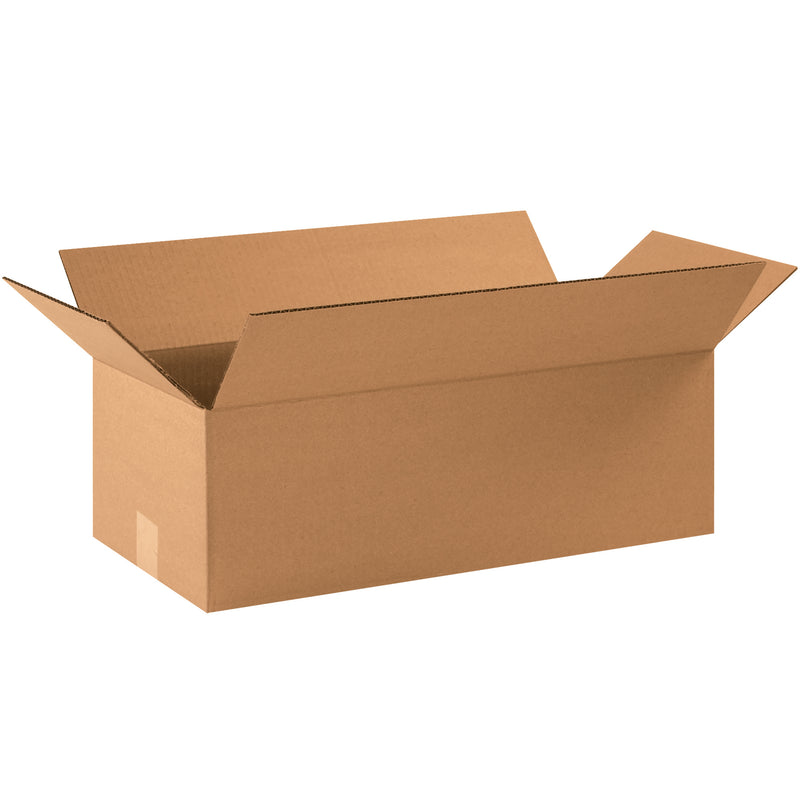 22 x 10 x 6" Flat Corrugated Boxes (22106) Bundle Of 25