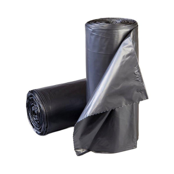 McKesson Trash Bag 45 gal. Gray LLDPE 1.1 mil 38 X 58 Inch Star Seal Bottom Coreless Roll (1137651_CS) 100/CS