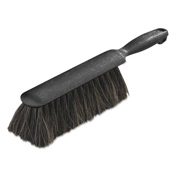 Carlisle Counter/Radiator Brush, Black Horsehair Blend Bristles, 8" Brush, 5" Black Handle (CFS3622503)