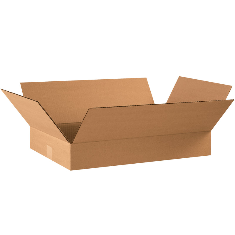 22 x 14 x 4" Flat Corrugated Boxes (22144) Bundle Of 25
