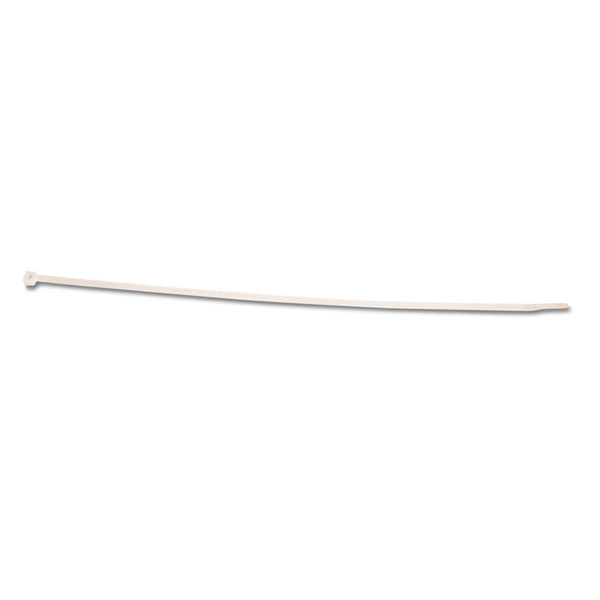 Tatco Nylon Cable Ties, 8 x 0.19, 50 lb, Natural, 1,000/Pack (TCO22200)