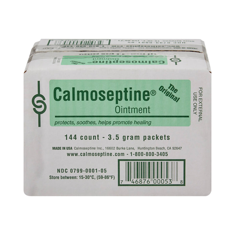 Calmoseptine® Skin Protectant 0.125 oz. Individual Packet Scented Ointment (457916_EA) 1/EA