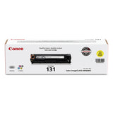 Canon® 6269B001 (CRG-131) Toner, 1,500 Page-Yield, Yellow (CNM6269B001)