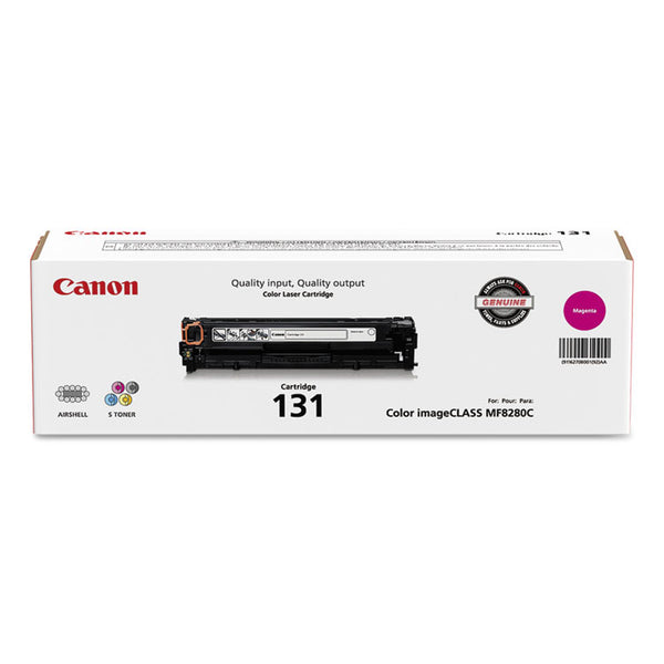 Canon® 6270B001 (CRG-131) Toner, 1,500 Page-Yield, Magenta (CNM6270B001)