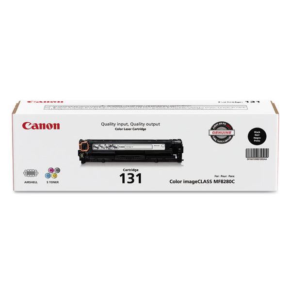 Canon® 6272B001 (CRG-131) Toner, 1,400 Page-Yield, Black (CNM6272B001)