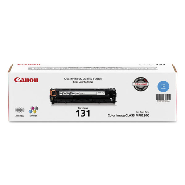 Canon® 6271B001 (CRG-131) Toner, 1,500 Page-Yield, Cyan (CNM6271B001)