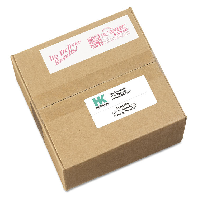 Avery® Postage Meter Labels For Pitney-Bowes Postage Machines, 1.5 x 2.75, White, 4/Sheet, 40 Sheets/Pack, (5288) (AVE05288) Pack of 160