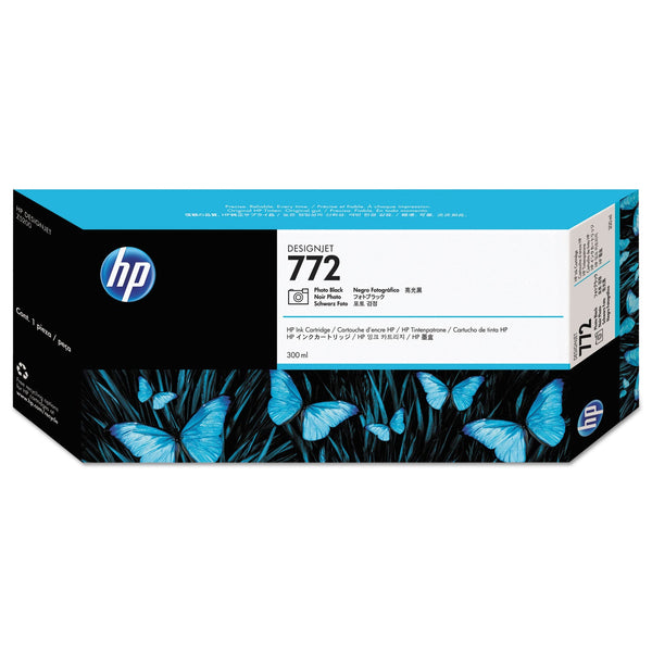 HP HP 772, (CN633A) Photo Black Original Ink Cartridge (HEWCN633A)