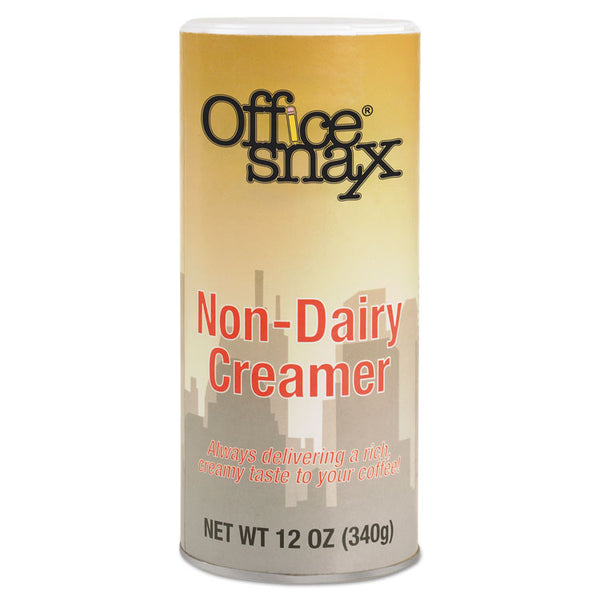Office Snax® Reclosable Canister of Powder Non-Dairy Creamer, 12oz (OFX00020)