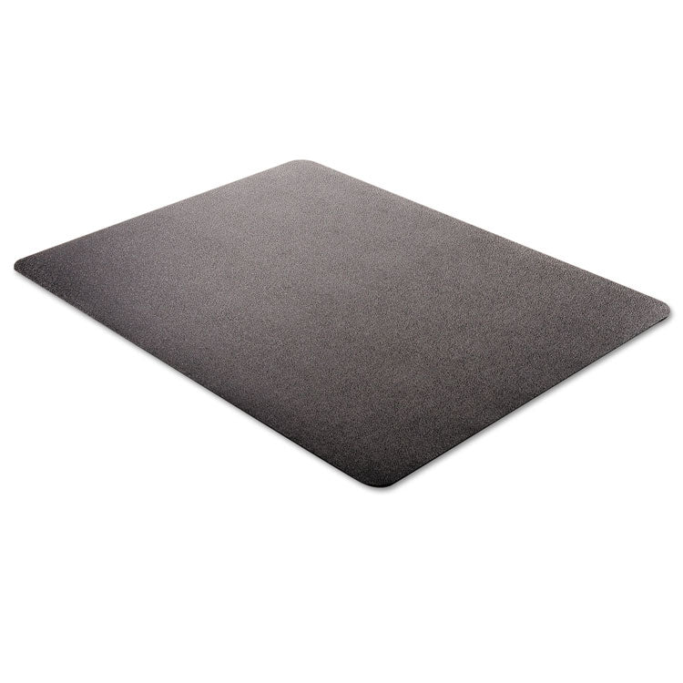 deflecto® EconoMat All Day Use Chair Mat for Hard Floors, Flat Packed, 45 x 53, Black (DEFCM21242BLK) Each