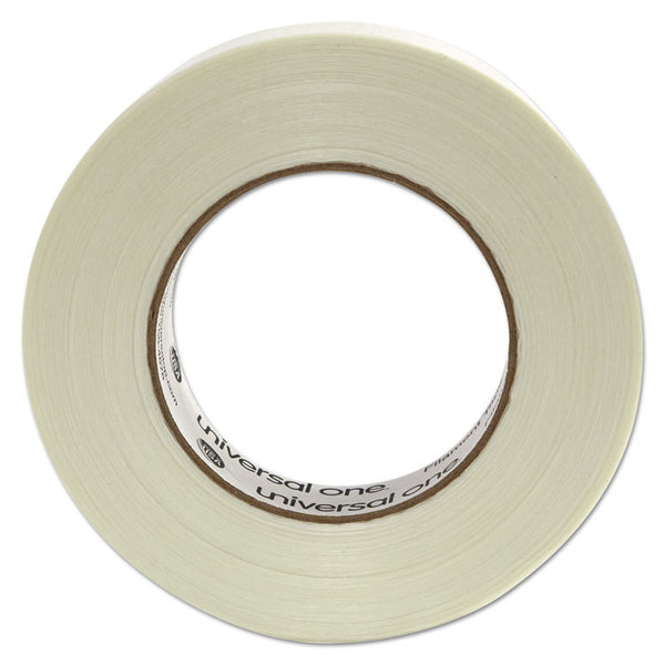 Universal® 350# Premium Filament Tape, 3" Core, 24 mm x 54.8 m, Clear (UNV31624)