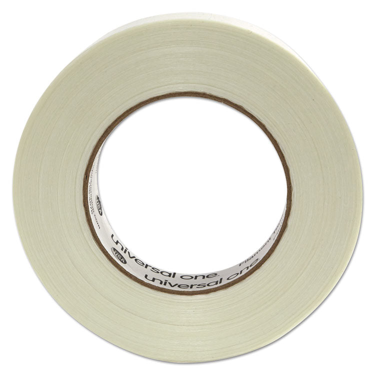 Universal® 350# Premium Filament Tape, 3" Core, 24 mm x 54.8 m, Clear (UNV31624)