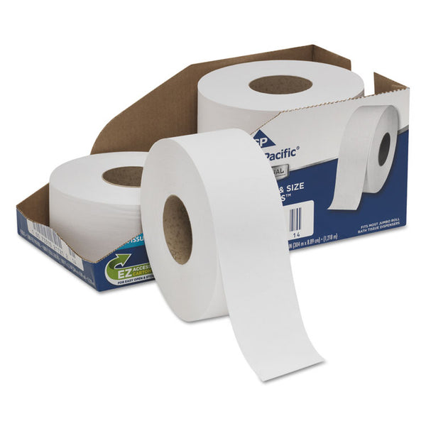 Georgia Pacific® Professional White Jumbo Bathroom Tissue, Septic Safe, 2-Ply, 3.5 x 1,000 ft, 4/Carton (GPC2172114) Case of 4
