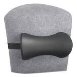Safco® Lumbar Support Memory Foam Backrest, 14.5 x 3.75 x 6.75, Black (SAF7154BL) Each