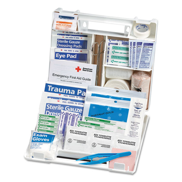 First Aid Only™ Sports First Aid Kit for 10 People, 71 Pieces, Plastic Case (FAOSM134) Each