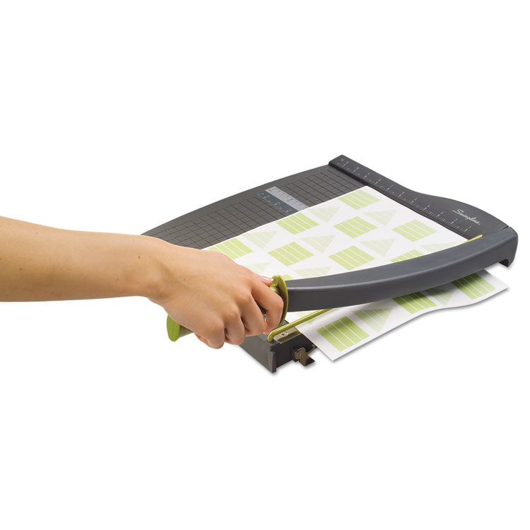 Swingline® ClassicCut Lite Paper Trimmer, 10 Sheets, 12" Cut Length,  Durable Plastic Base, 13 x 19.5 (SWI9312)