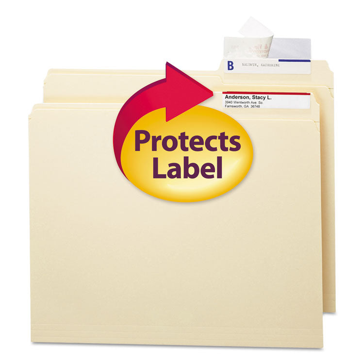 Smead™ Seal and View File Folder Label Protector, Clear Laminate, 3.5 x 1.69, 100/Pack (SMD67600)