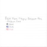 Paper Mate® FlexGrip Ultra Recycled Ballpoint Pen, Retractable, Medium 1 mm, Black Ink, Black/Gray Barrel, Dozen (PAP9530131)