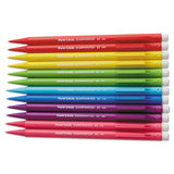 Sharpie Sharpwriter Mechanical Pencil, 0.7 mm, HB (#2.5), Black Lead, Assorted Barrel Colors, Dozen (PAP1898483C) Pack of 12