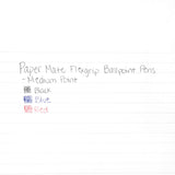 Paper Mate® FlexGrip Ultra Recycled Ballpoint Pen, Stick, Medium 1 mm, Red Ink, Red Barrel, Dozen (PAP9620131) Box of 12
