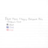 Paper Mate® FlexGrip Ultra Recycled Ballpoint Pen, Retractable, Medium 1 mm, Blue Ink, Blue Barrel, Dozen (PAP9510131)