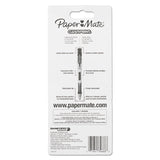 Paper Mate® Clear Point Mechanical Pencils with Tube of Lead/Erasers, 0.5 mm, HB(#2), Black Lead, Randomly Assorted Barrel Colors, 2/Pack (PAP34666PP) Each