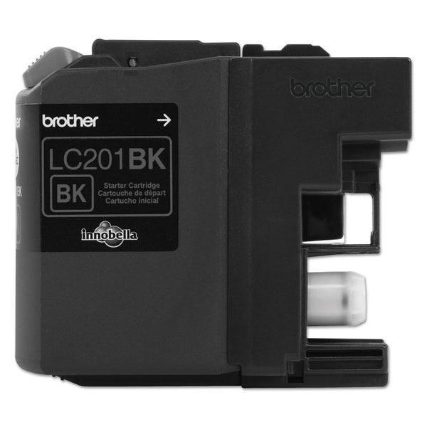 Brother LC201BK Innobella Ink, 260 Page-Yield, Black (BRTLC201BK)