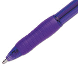 Paper Mate® Profile Ballpoint Pen, Retractable, Bold 1.4 mm, Purple Ink, Translucent Purple Barrel, Dozen (PAP35830)