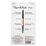 Paper Mate® Flair Felt Tip Porous Point Pen, Stick, Extra-Fine 0.4 mm, Assorted Ink and Barrel Colors, 8/Pack (PAP1927694)