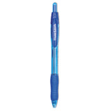 Papermate® Profile Ballpoint Pen, Retractable, Bold 1.4 mm, Blue Ink, Translucent Blue Barrel, Dozen (PAP89466A) 1 Dozen