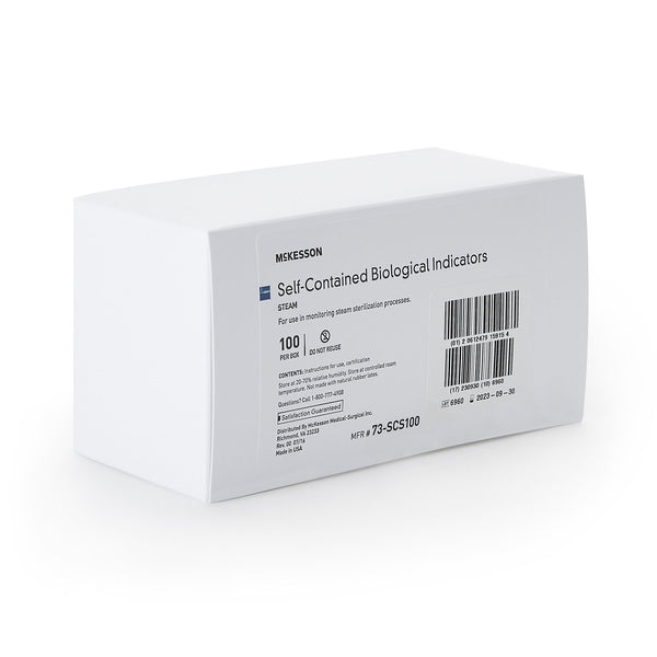 McKesson Sterilization Biological Indicator Vial Steam (524878_CS) 400/CS