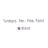 Sharpie® Stainless Steel Porous Point Pen, Stick, Fine 0.5 mm, Black Ink, Brushed Silver Barrel (SAN1800702) Each