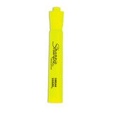 Sharpie Tank Style Highlighters, Chisel Tip, Fluorescent Yellow, Dozen (SAN25025B) 1 Dozen