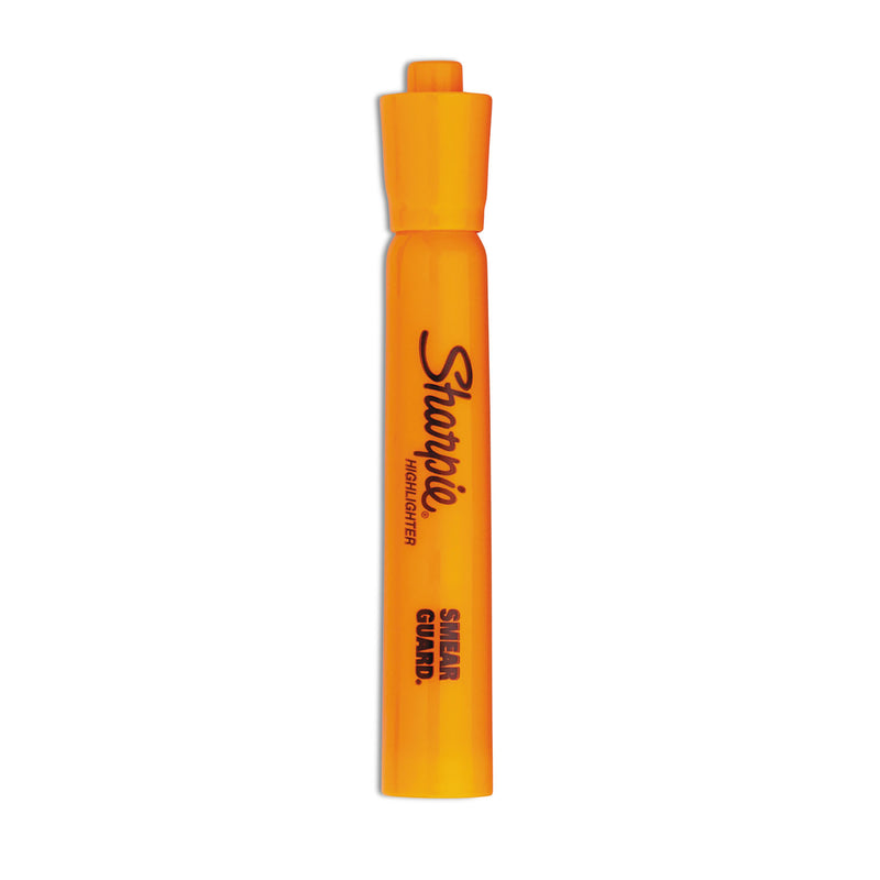 Sharpie Tank Style Highlighters, Chisel Tip, Orange, Dozen (SAN25006B) 1 Dozen