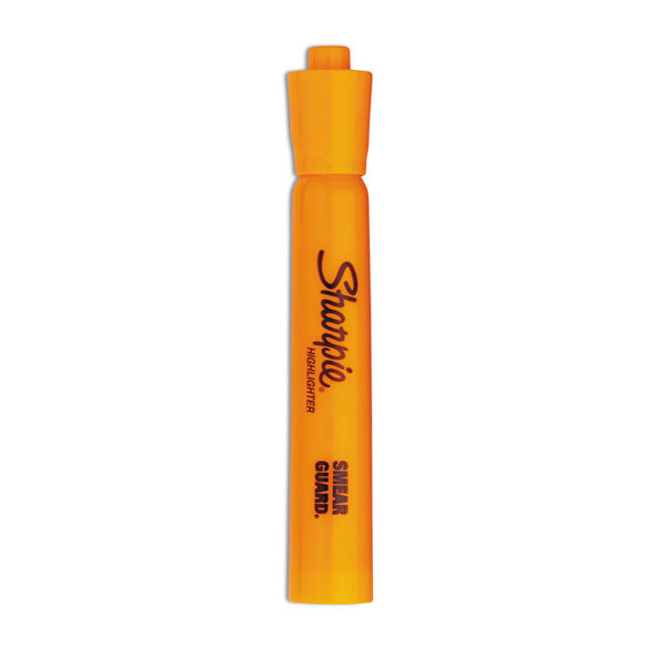 Sharpie® Tank Style Highlighters, Orange Ink, Chisel Tip, Orange Barrel, Dozen (SAN25006)
