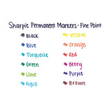 Sharpie Fine Tip Permanent Marker, Blue, Dozen (SAN30003B) 1 Dozen