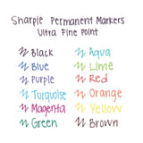 Sharpie® Retractable Permanent Marker, Extra-Fine Needle Tip, Blue (SAN1735792) 1 Dozen