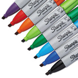 Sharpie® Chisel Tip Permanent Marker, Medium Chisel Tip, Assorted Colors, 8/Set (SAN38250PP)