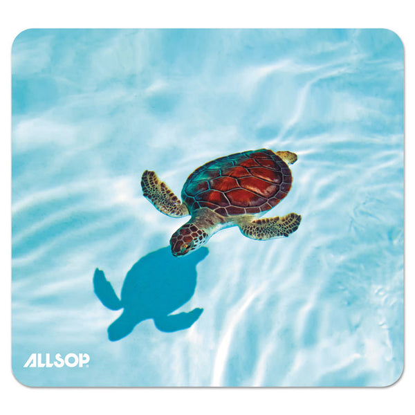 Allsop® Naturesmart Mouse Pad, 8.5 x 8, Turtle Design (ASP31425) Each