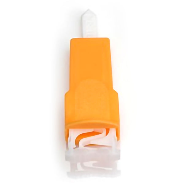 Capiject® Safety Lancet 23 Gauge Retractable Push Button Activation Finger (682038_CS) 2000/CS