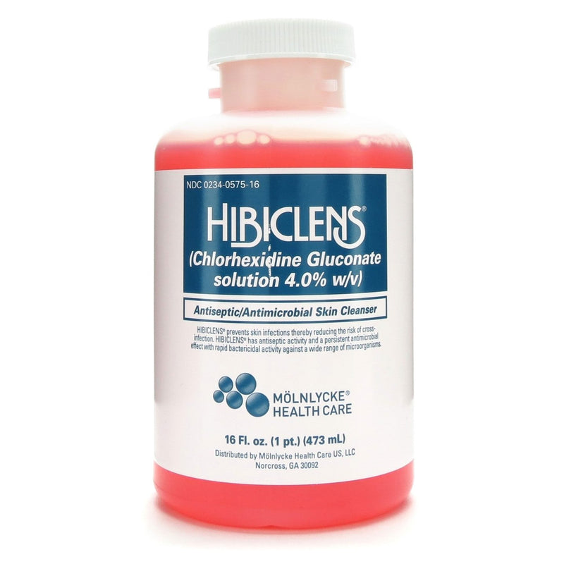 Hibiclens® Antiseptic / Antimicrobial Skin Cleanser 16 oz. Pump Bottle 4% Strength CHG (Chlorhexidine Gluconate) NonSterile (133297_CS) 12/CS