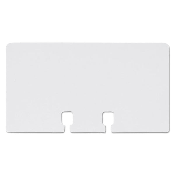 Rolodex™ Plain Unruled Refill Card, 2.25 x 4, White, 100 Cards/Pack (ROL67558) Pack of 100