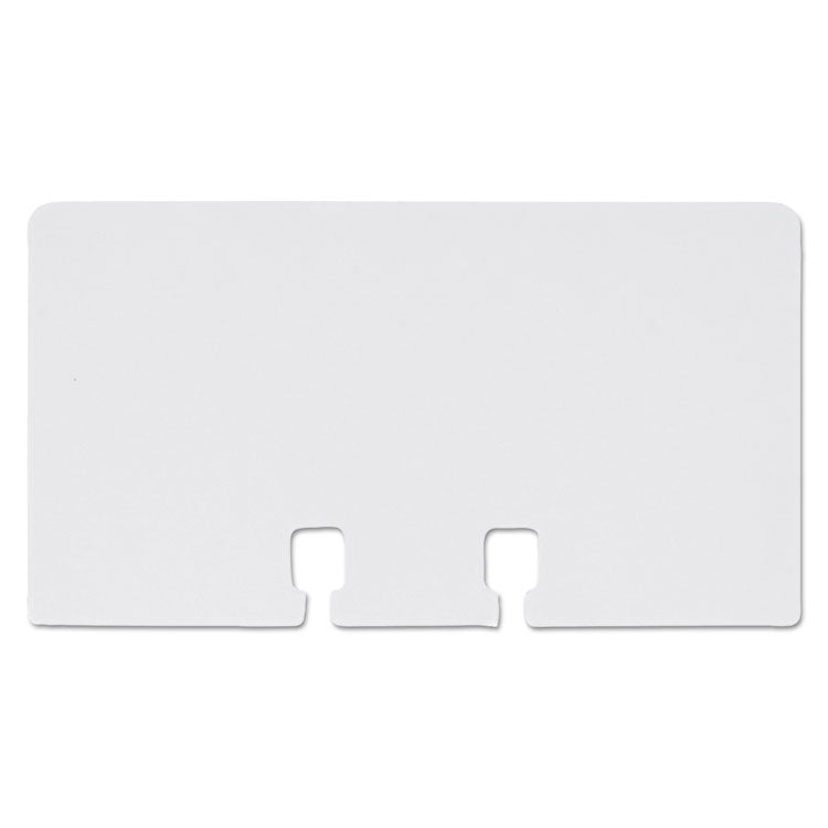 Rolodex™ Plain Unruled Refill Card, 2.25 x 4, White, 100 Cards/Pack (ROL67558) Pack of 100