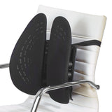 Kensington® Conform Back Rest with SmartFit, 17.25 x 5.5 x 16, Black (KMW60412) Each