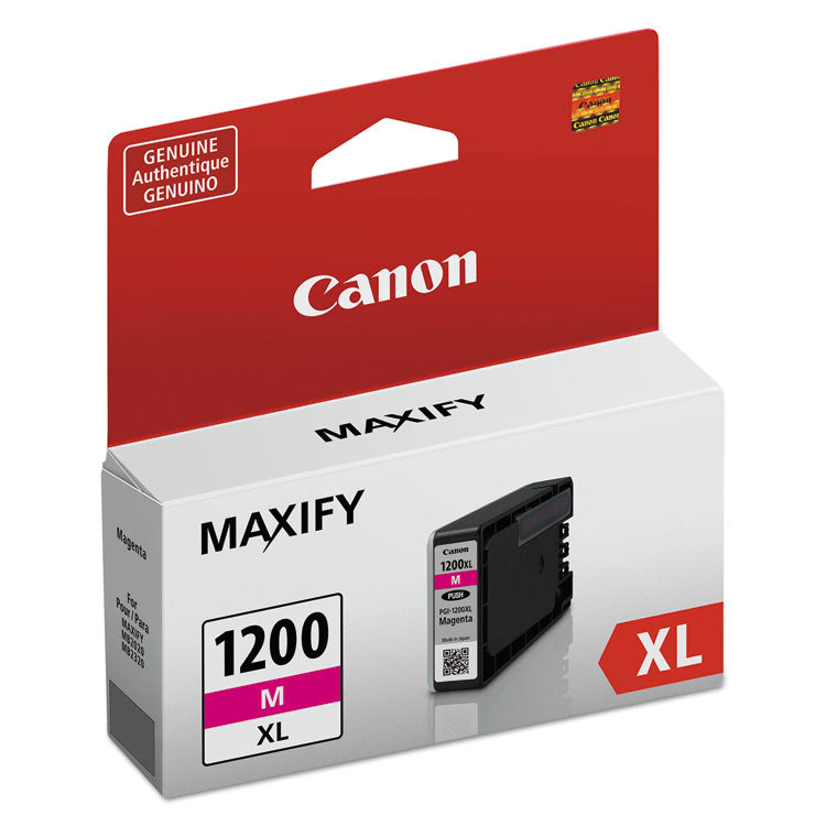 Canon® 9197B001 (PGI-1200XL) High-Yield Ink, 780 Page-Yield, Magenta (CNM9197B001)