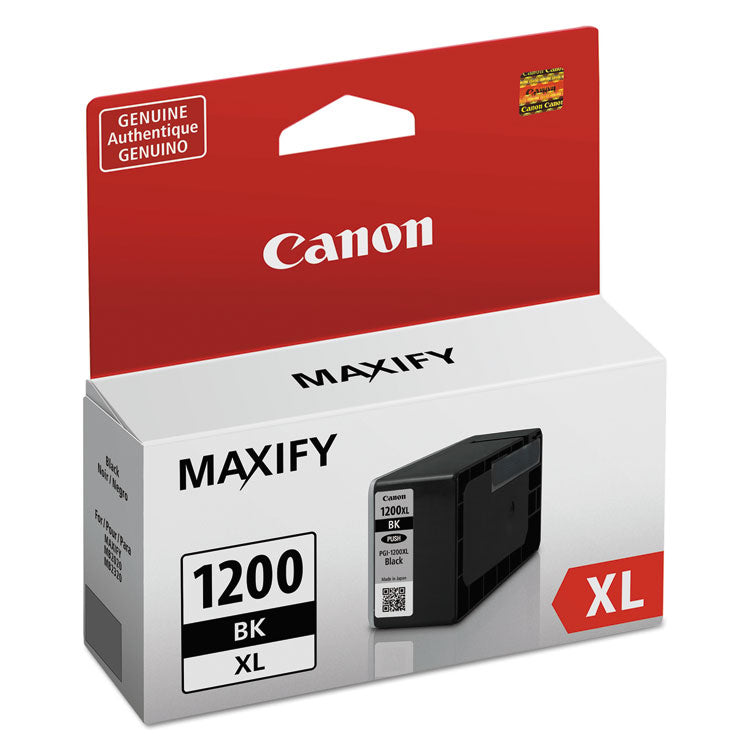 Canon® 9183B001 (PGI-1200XL) High-Yield Ink, 1,020 Page-Yield, Black (CNM9183B001)