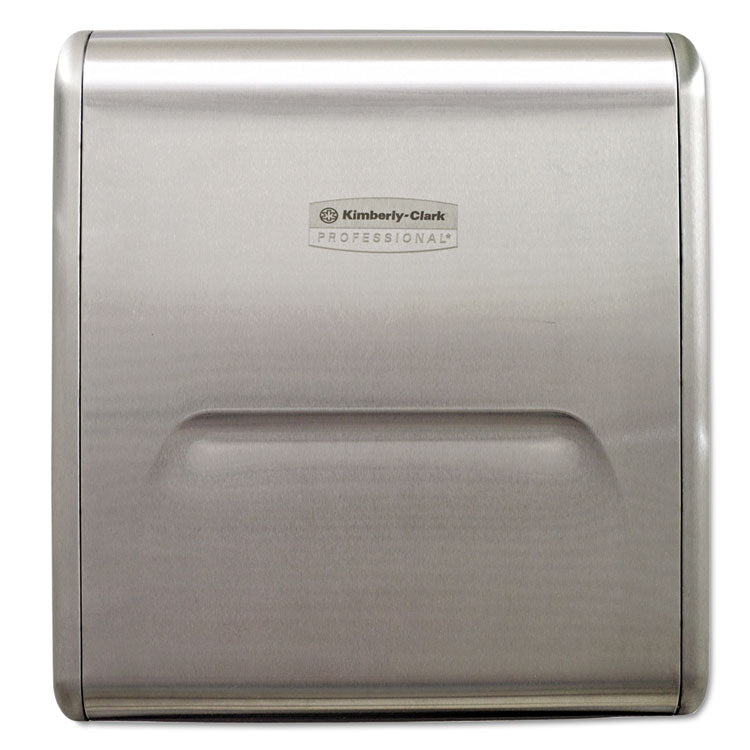 Kimberly-Clark Professional* Mod Stainless Steel Recessed Dispenser Housing, 11.13 x 4 x 15.37 (KCC31501)