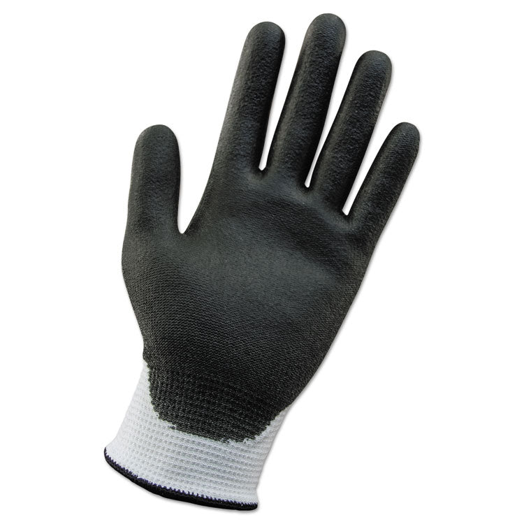 KleenGuard™ G60 ANSI Level 2 Cut-Resistant Gloves, 220 mm Length, Small, White/Black, 12 Pairs (KCC38689) 12 Pairs