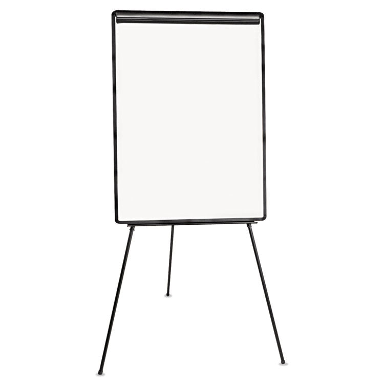 Universal® Dry Erase Board with Tripod Easel, 29 x 41, White Surface, Black Frame (UNV43032) Each