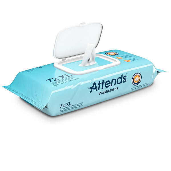 Attends® Personal Cleansing Wipe Soft Pack Scented 72 Count (633847_CS) 12/CS